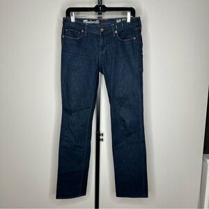 Madewell Low Rise Straight Leg Jeans